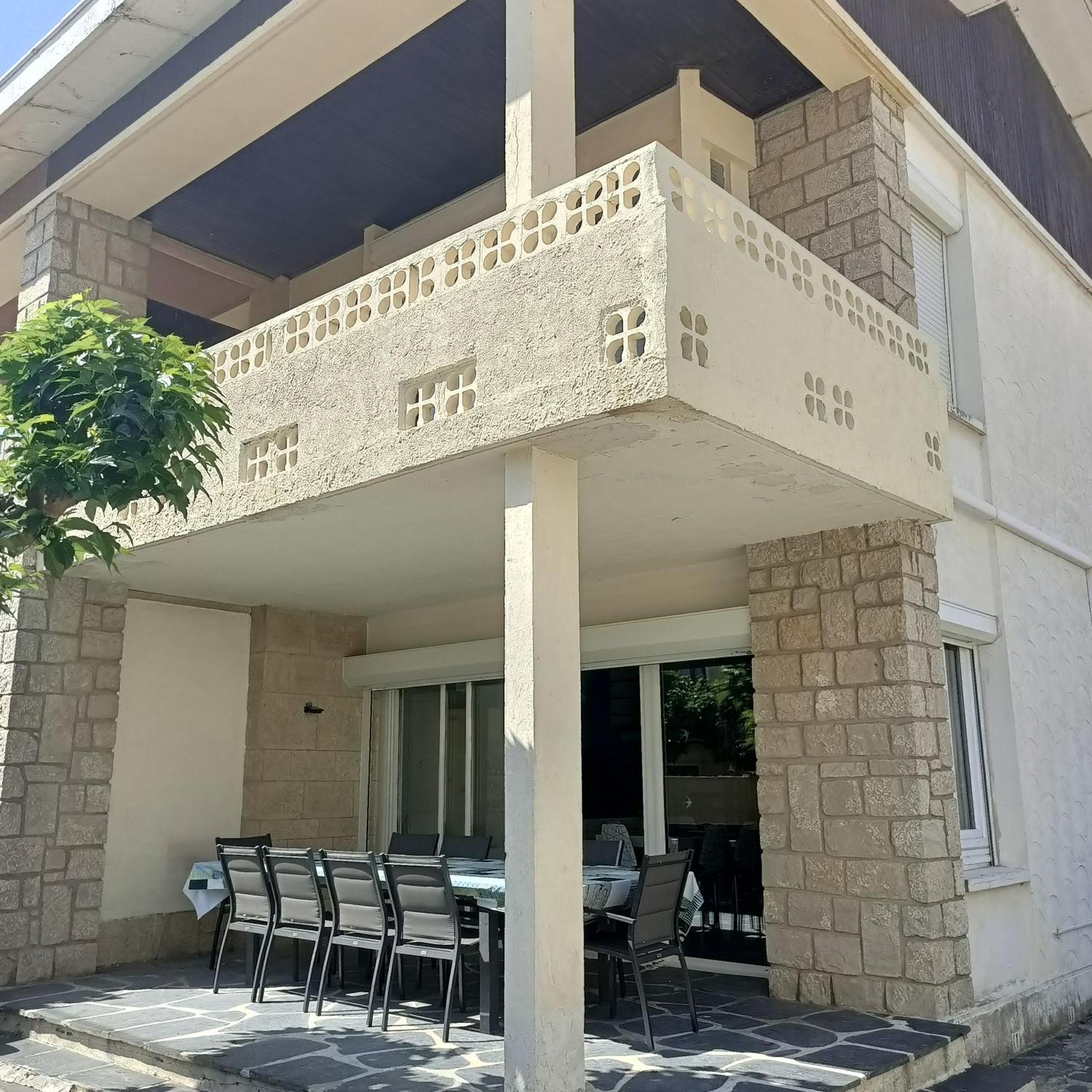 Location Bord De Mer, Villa De Vacances 6-8 Personnes - Jardin Valras-Plage Dış mekan fotoğraf